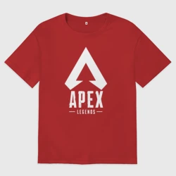 Женская футболка хлопок Oversize Apex Legends