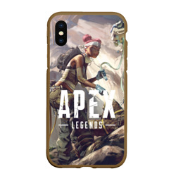 Чехол для iPhone XS Max матовый Apex Legends