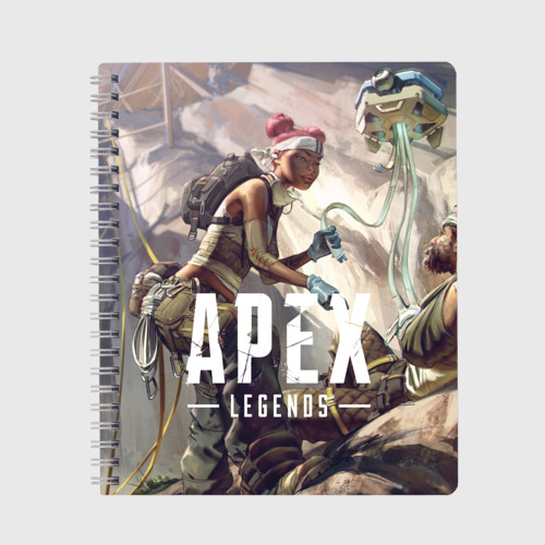 Тетрадь Apex Legends, цвет клетка