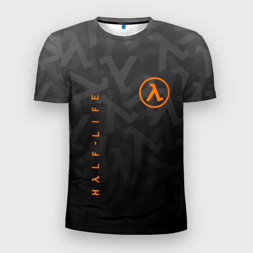 Мужская футболка 3D Slim Half-life Халф-Лайф, цвет 3D печать