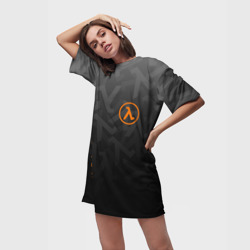 Платье-футболка 3D Half-life Халф-Лайф - фото 2