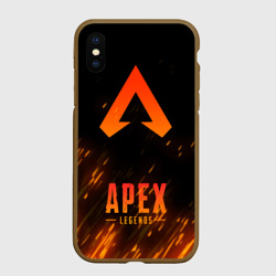 Чехол для iPhone XS Max матовый Apex Legends Апекс Легендс
