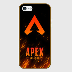 Чехол для iPhone 5/5S матовый Apex Legends Апекс Легендс