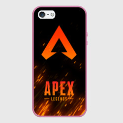 Чехол для iPhone 5/5S матовый Apex Legends Апекс Легендс