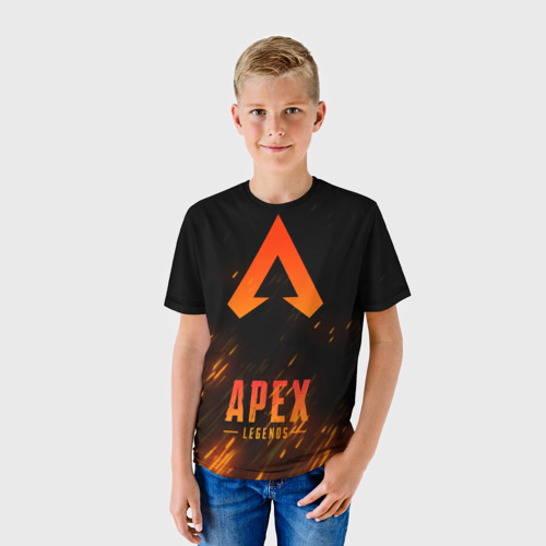 Детская футболка 3D Apex Legends Апекс Легендс, цвет 3D печать - фото 3