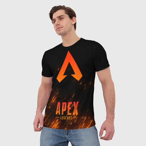 Мужская футболка 3D Apex Legends Апекс Легендс, цвет 3D печать - фото 3