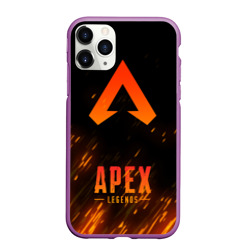 Чехол для iPhone 11 Pro Max матовый Apex Legends Апекс Легендс