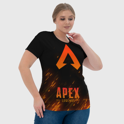 Женская футболка 3D Apex Legends Апекс Легендс, цвет 3D печать - фото 6