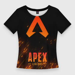 Женская футболка 3D Slim Apex Legends Апекс Легендс