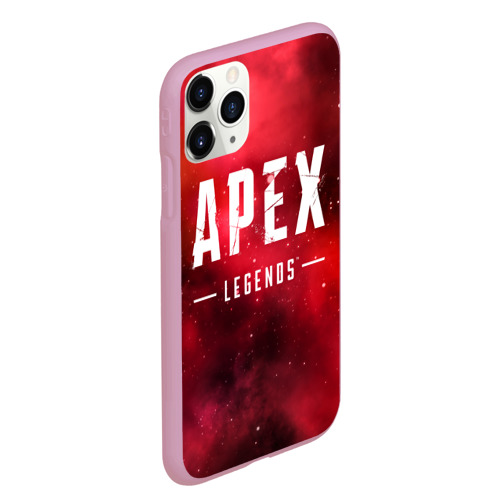 Чехол для iPhone 11 Pro Max матовый APEX Legends, цвет розовый - фото 3