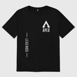 Женская футболка хлопок Oversize Apex Legends