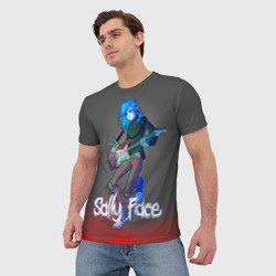 Мужская футболка 3D Sally Face 8 - фото 2