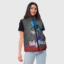 Женский жилет утепленный 3D Sally Face 8 - фото 2