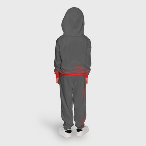 Детский костюм с толстовкой 3D Sally Face 8, цвет красный - фото 4