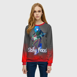 Женский свитшот 3D Sally Face 8 - фото 2