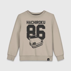 Детский свитшот хлопок Toyota AE86 Hachiroku