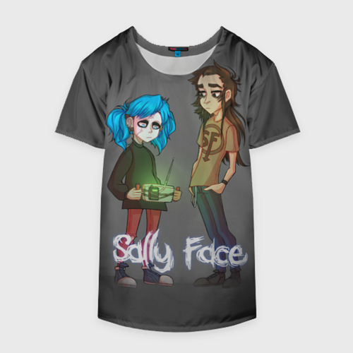 Накидка на куртку 3D Sally Face 10, цвет 3D печать - фото 4