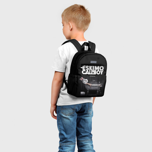 Детский рюкзак 3D с принтом Eskimo Callboy, фото на моделе #1