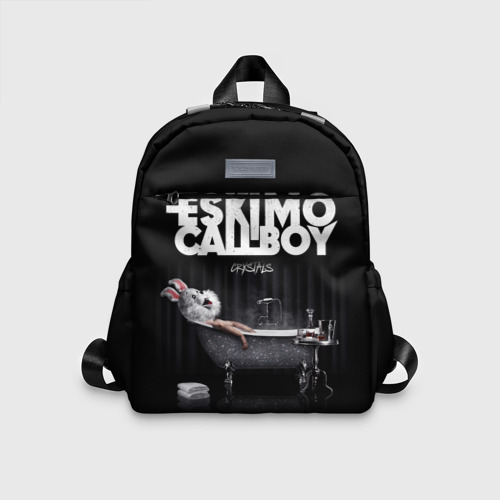 Детский рюкзак 3D с принтом Eskimo Callboy, вид спереди #2