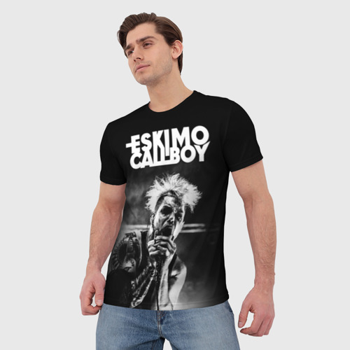 Мужская футболка 3D Eskimo Callboy, цвет 3D печать - фото 3