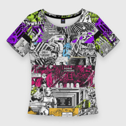 Женская футболка 3D Slim Watch Dogs 2: web