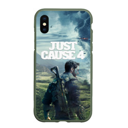 Чехол для iPhone XS Max матовый Just Cause 4