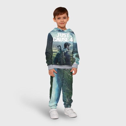 Детский костюм с толстовкой 3D Just Cause 4, цвет меланж - фото 3