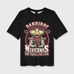 Женская футболка oversize 3D Bandidos