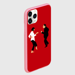 Чехол для iPhone 11 Pro Max матовый Криминальное чтиво танец Винсента и Мии - фото 2