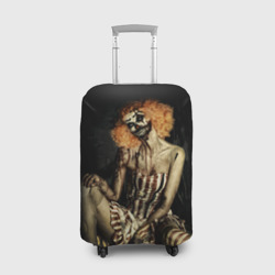 Чехол для чемодана 3D Хэллоуинская клоуниха зомби