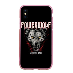 Чехол для iPhone XS Max матовый Powerwolf