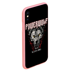 Чехол для iPhone XS Max матовый Powerwolf - фото 2