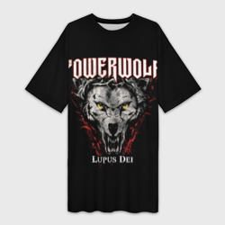 Платье-футболка 3D Powerwolf