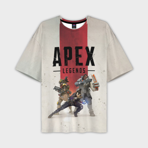 Мужская футболка oversize 3D Apex Legends Titanfall, цвет 3D печать