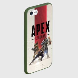 Чехол для iPhone 5/5S матовый Apex Legends Titanfall - фото 2
