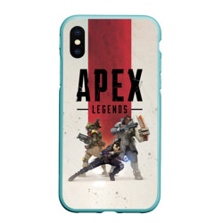 Чехол для iPhone XS Max матовый Apex Legends Titanfall