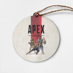 Деревянная игрушка круг Apex Legends Titanfall