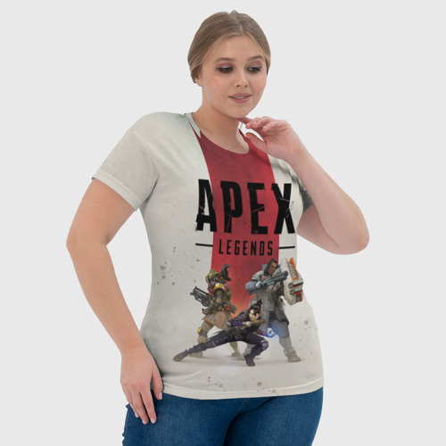 Женская футболка 3D Apex Legends Titanfall, цвет 3D печать - фото 6