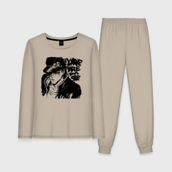 Женская пижама с лонгсливом хлопок JoJo