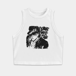 Женская укороченная майка-топ хлопок JoJo