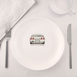 Набор: тарелка + кружка Nissan Skyline R32 - фото 2