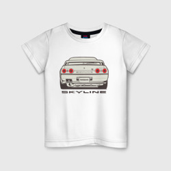 Детская футболка хлопок Nissan Skyline R32