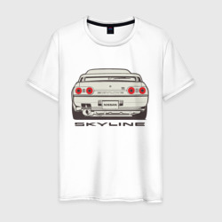 Мужская футболка хлопок Nissan Skyline R32