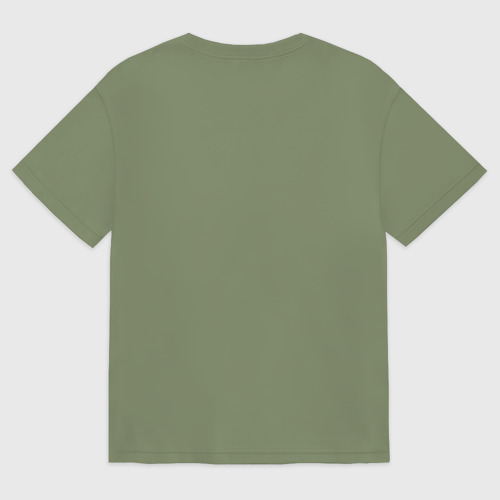 Мужская футболка хлопок Oversize Самый лучший папа - фото 2