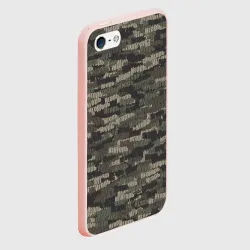 Чехол для iPhone 5/5S матовый Именной камуфляж. Игорь - фото 2