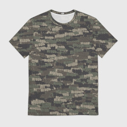 Мужская футболка 3D Именной камуфляж. Игорь