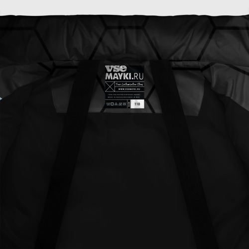 Зимняя куртка для девочек 3D Apex Legends, цвет черный - фото 7
