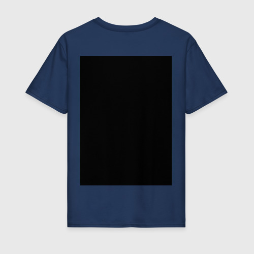 Мужская футболка хлопок Snow Apex, цвет темно-синий - фото 2