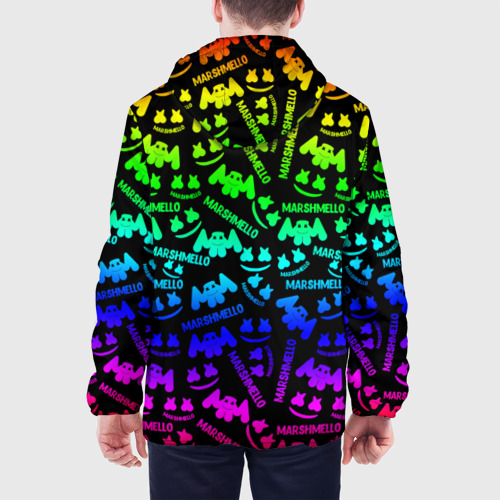 Мужская куртка 3D Marshmello, цвет 3D печать - фото 5