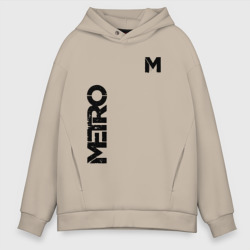 Мужское худи Oversize хлопок Metro